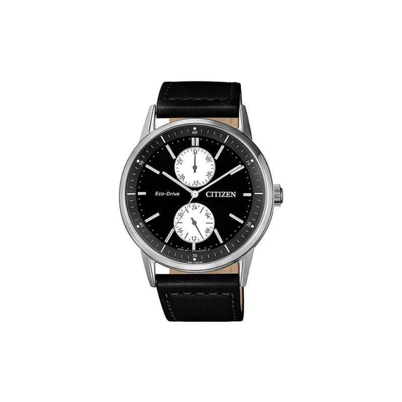 CITIZEN Eco-Drive black and white simple light kinetic energy leather men s watch light energy Quartz leather strap men s watch black dial BU3020-15E чорний
CITIZEN Eco-Drive black and white simple light kinetic energy leather men s watch light energy Quartz leather strap men s watch black dial BU3020-15E чорний