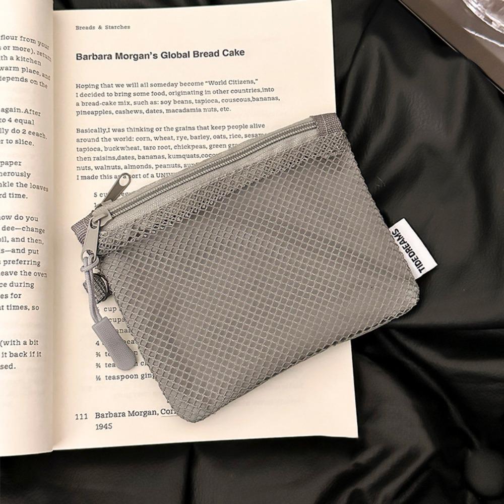 Durable Solid Color Mini Storage Bag Double Zipper Square Children s Coin Purse Mesh Portable Lipstick Earphone Key Pouch серый
Durable Solid Color Mini Storage Bag Double Zipper Square Children s Coin Purse Mesh Portable Lipstick Earphone Key Pouch серый