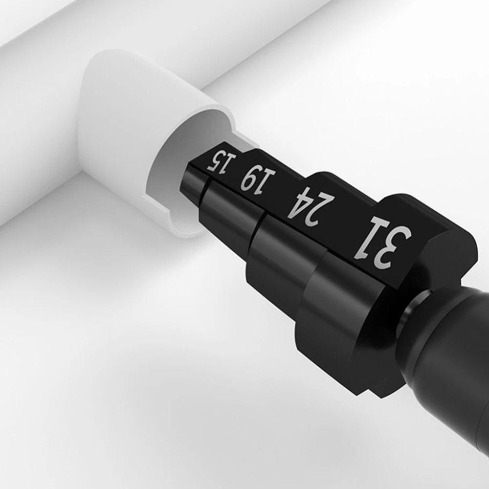 Hole Opening PPR Lifting Drill Bit 3 Flute Water Pipe Expansion Water Pipe Connection Tool чорний
Hole Opening PPR Lifting Drill Bit 3 Flute Water Pipe Expansion Water Pipe Connection Tool чорний