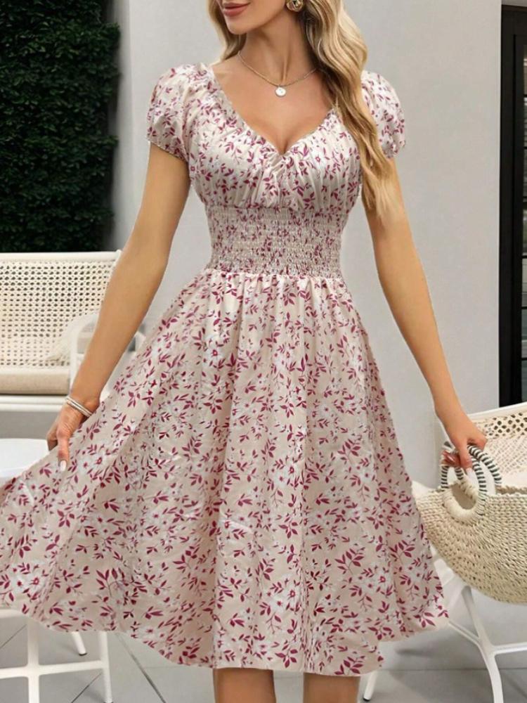 Women s Floral Print V-Neck Puff Sleeve Wrap Dress XXL рожевий
Women s Floral Print V-Neck Puff Sleeve Wrap Dress XXL рожевий