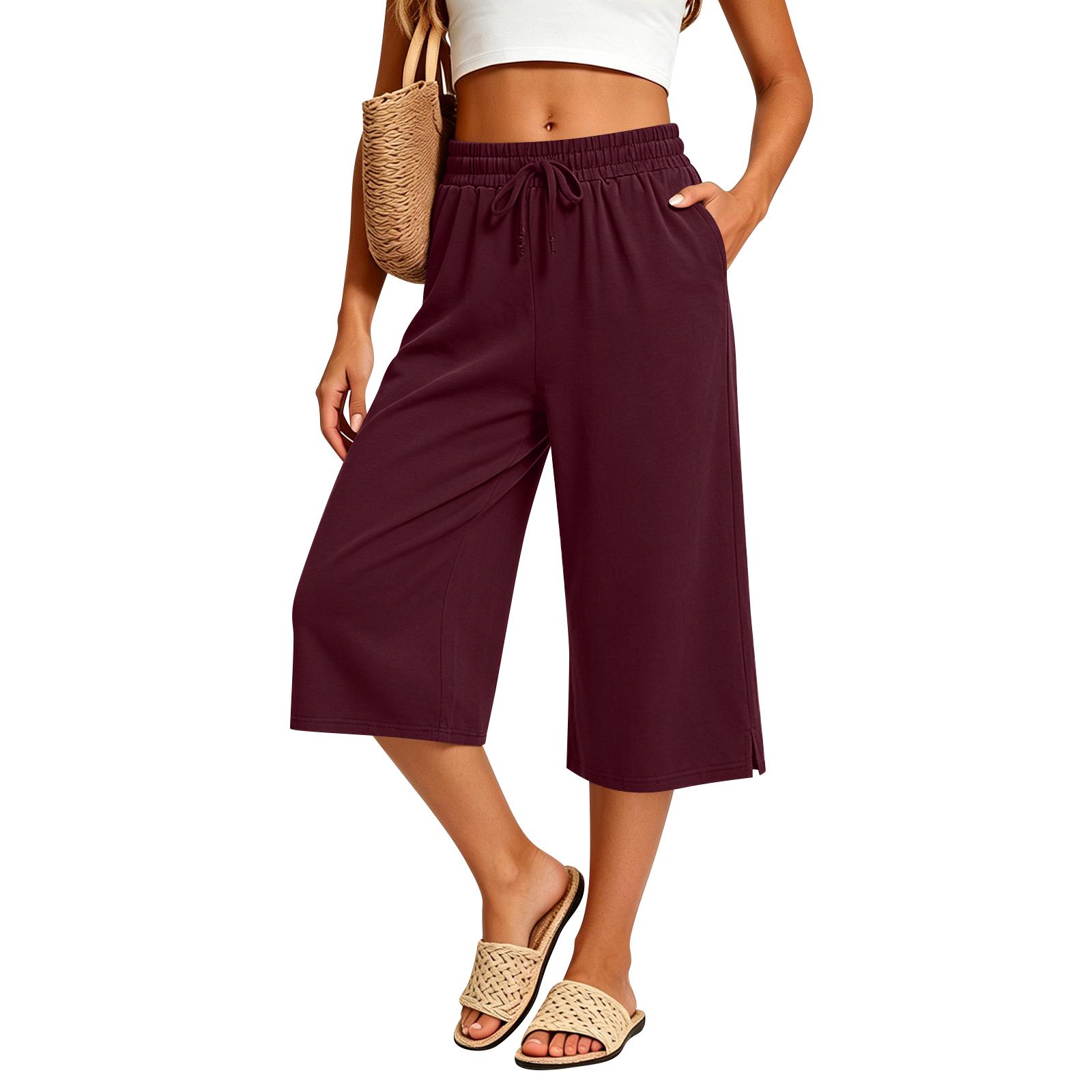 Women’s Loose Wide-Leg Pants, Casual Relaxed-Fit Trousers With Side Slits And Pockets XL
Women’s Loose Wide-Leg Pants, Casual Relaxed-Fit Trousers With Side Slits And Pockets XL