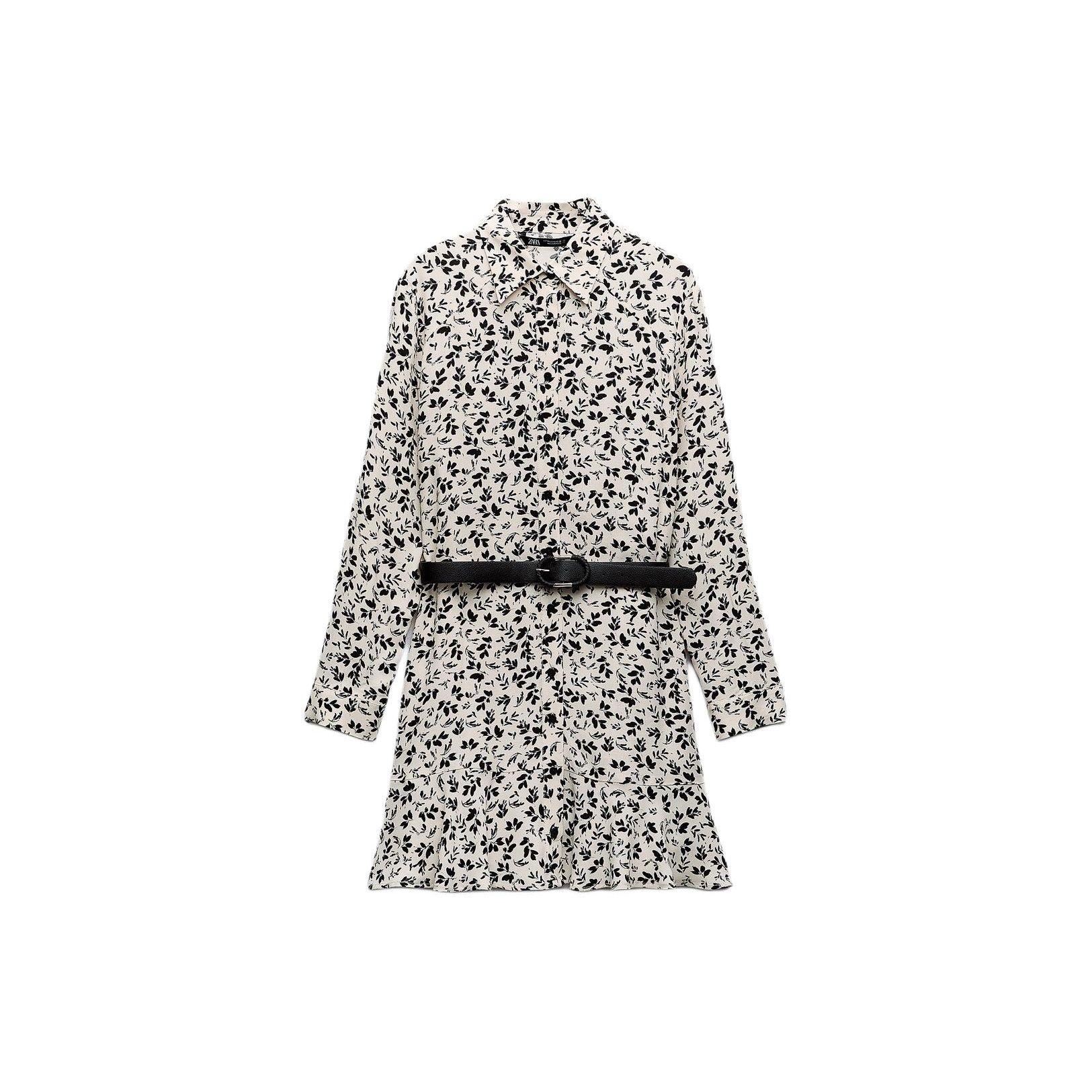 Zara Floral Print Lapel Short Casual Long Sleeve Dress Women dresses Yellow 2737839-070 L
Zara Floral Print Lapel Short Casual Long Sleeve Dress Women dresses Yellow 2737839-070 L