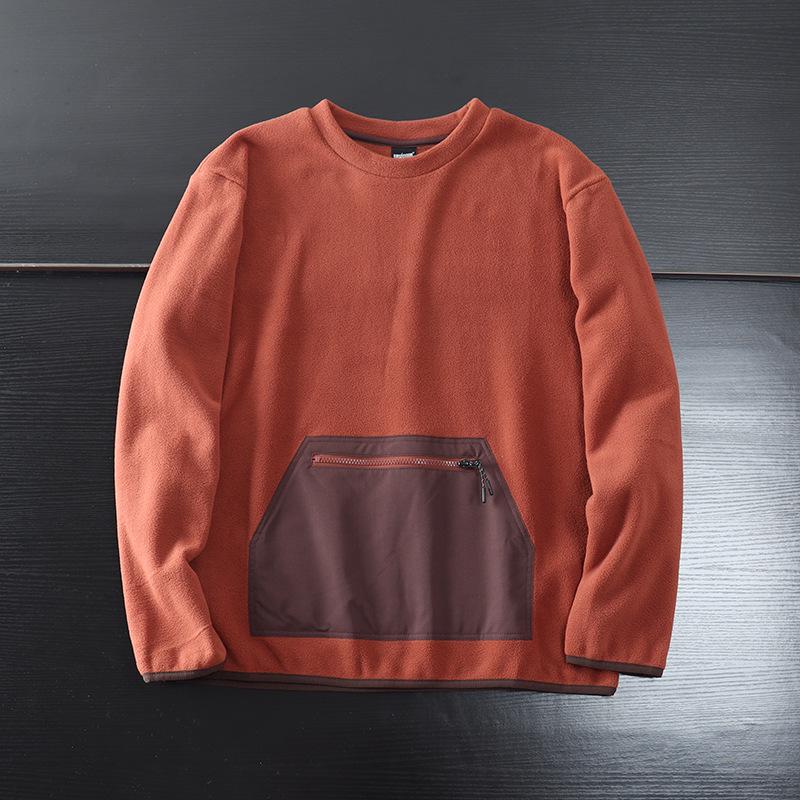 Мужской флисовый пуловер с самоподогревом: Японский стиль, Повседневный, Универсальный, Толстовка на осень/зиму 3XL 185-200 cm оранжевый
Мужской флисовый пуловер с самоподогревом: Японский стиль, Повседневный, Универсальный, Толстовка на осень/зиму 3XL 185-200 cm оранжевый