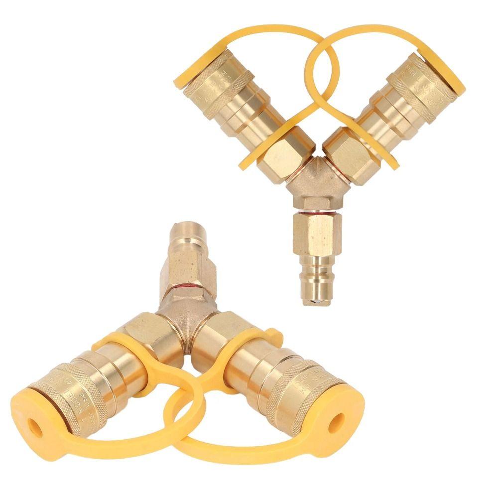 3/8 Inch Y-joint Quick Gas Connector Natural Gas Quick Connect Fittings Industrial Environments 3/8 Inch
3/8 Inch Y-joint Quick Gas Connector Natural Gas Quick Connect Fittings Industrial Environments 3/8 Inch