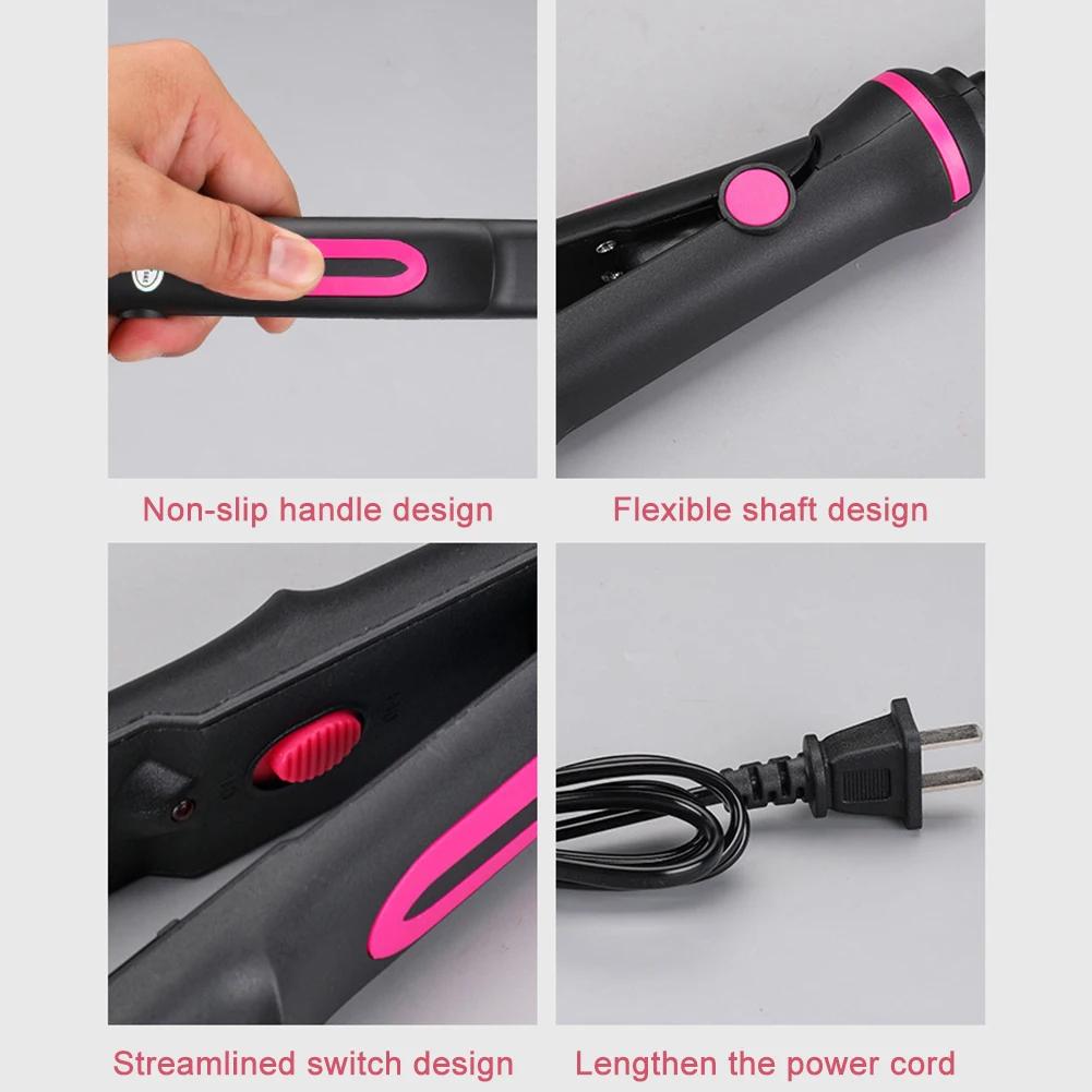 2 In 1 Portable Curling Iron Dual-Purpose Straight-Rolled Splint Scald-Proof Professional Hair Waver 220V for Student Dormitory none чорний
2 In 1 Portable Curling Iron Dual-Purpose Straight-Rolled Splint Scald-Proof Professional Hair Waver 220V for Student Dormitory none чорний