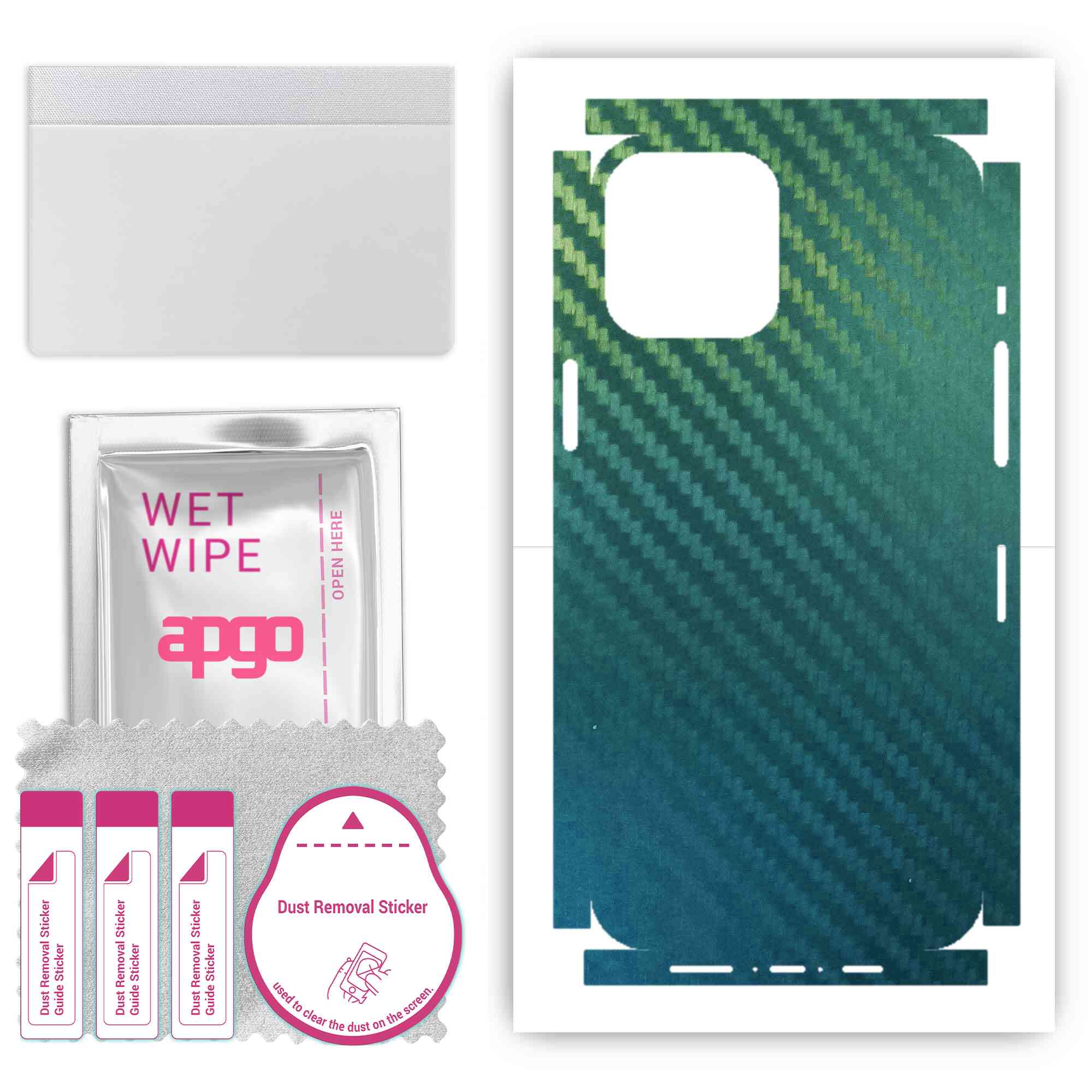 apgo Protective Skin Sticker for the back+sides compatible with Apple iPhone 12 Pro Max, Full Wrap Film, Foil, Vinyl - Pattern Carbon Chameleon CAKA1
apgo Protective Skin Sticker for the back+sides compatible with Apple iPhone 12 Pro Max, Full Wrap Film, Foil, Vinyl - Pattern Carbon Chameleon CAKA1