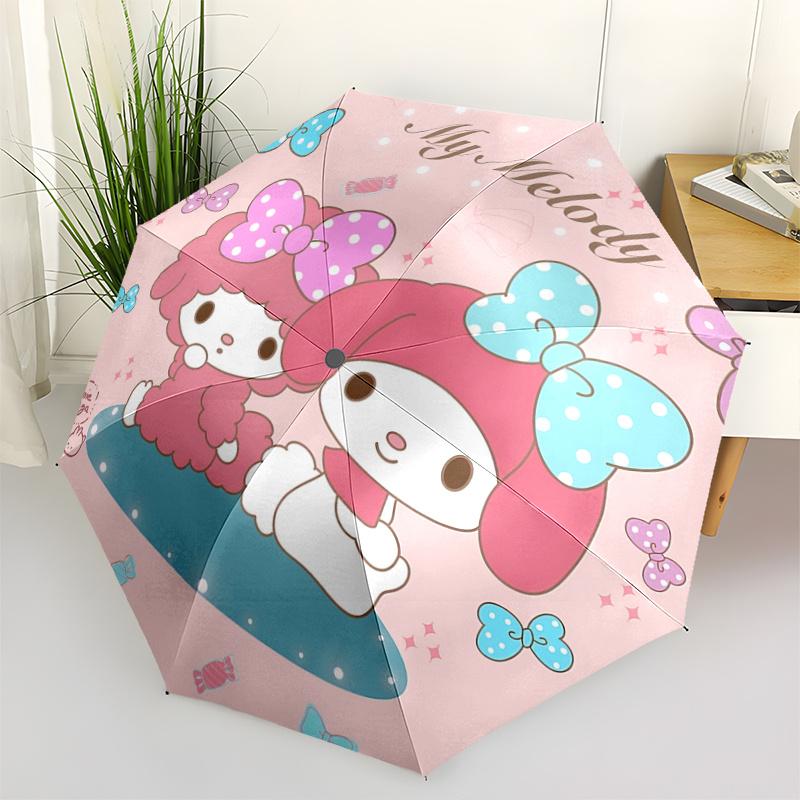 1pc My Melody Automatic Opening/Closing Umbrella with Portable Tri-Fold Design, 8-Bone Iron Frame, Outdoor, Gift for Fans, Travelers, Everyday Use, Pe
1pc My Melody Automatic Opening/Closing Umbrella with Portable Tri-Fold Design, 8-Bone Iron Frame, Outdoor, Gift for Fans, Travelers, Everyday Use, Pe
