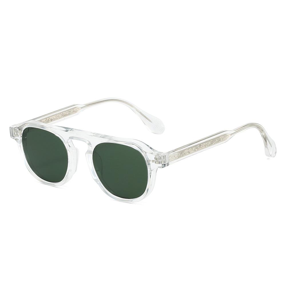2026 New Round Pin Detail Sunglasses - Acetate Frame with Rivets, Cool Street Style Ins Trendy Shades for Men & Women прозрачный
2026 New Round Pin Detail Sunglasses - Acetate Frame with Rivets, Cool Street Style Ins Trendy Shades for Men & Women прозрачный
