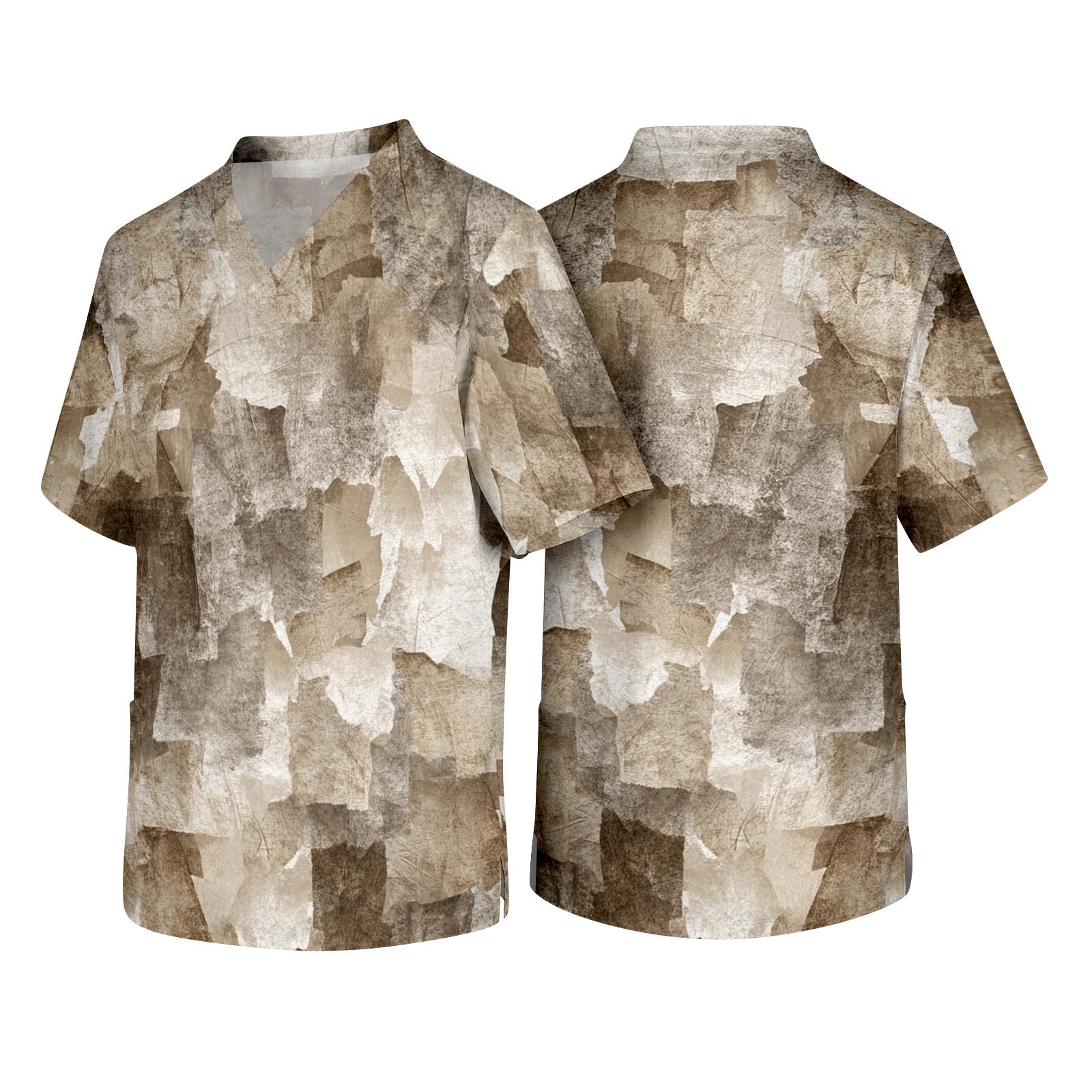 Men s Short Sleeve V Neck Textured Print Pocket Work Shirt Lightweight Breathable Fabric Durable Stitching Casual Fit XXXL хакі
Men s Short Sleeve V Neck Textured Print Pocket Work Shirt Lightweight Breathable Fabric Durable Stitching Casual Fit XXXL хакі
