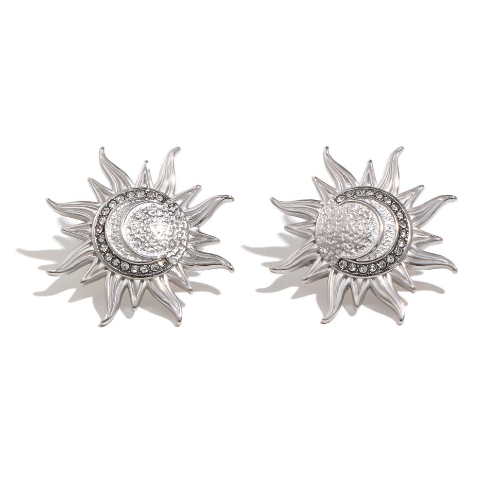 DIGADAGU Stainless Steel Sunstud Earrings New Trend Simple Earrings Women Party Zircon Accessories медный
DIGADAGU Stainless Steel Sunstud Earrings New Trend Simple Earrings Women Party Zircon Accessories медный