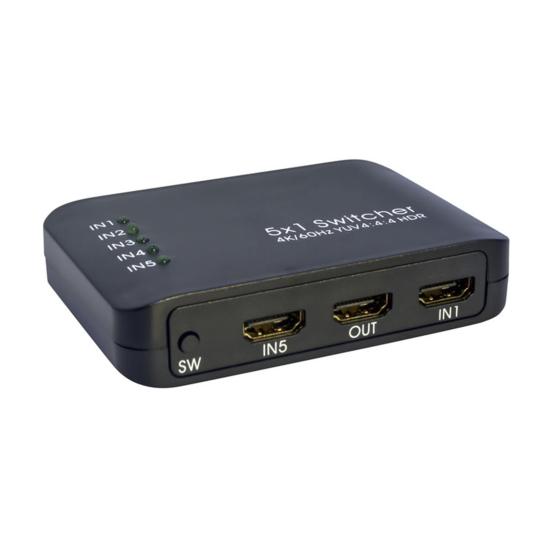 Низкое потребление HDMI-совместимый 2.0 5x1 видеомикшер высокой четкости поддерживает 4K 60 Гц
Низкое потребление HDMI-совместимый 2.0 5x1 видеомикшер высокой четкости поддерживает 4K 60 Гц