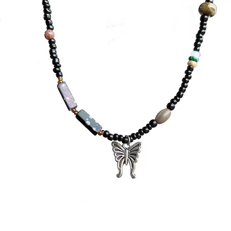 Skinny butterfly beaded necklace men and women ethnic style niche new Chinese personalized accessories retro trend jewelry collarbone chain
Skinny butterfly beaded necklace men and women ethnic style niche new Chinese personalized accessories retro trend jewelry collarbone chain