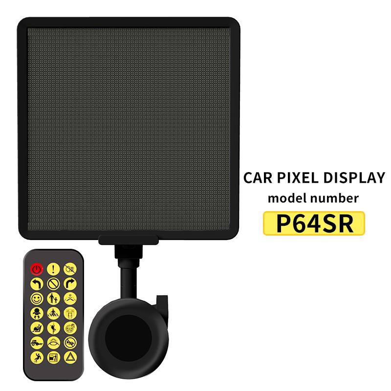P64SR DIY Pixel LED Car Sign Display Screen Smartphone App Control Bright Sign Board Type A 
P64SR DIY Pixel LED Car Sign Display Screen Smartphone App Control Bright Sign Board Type A
