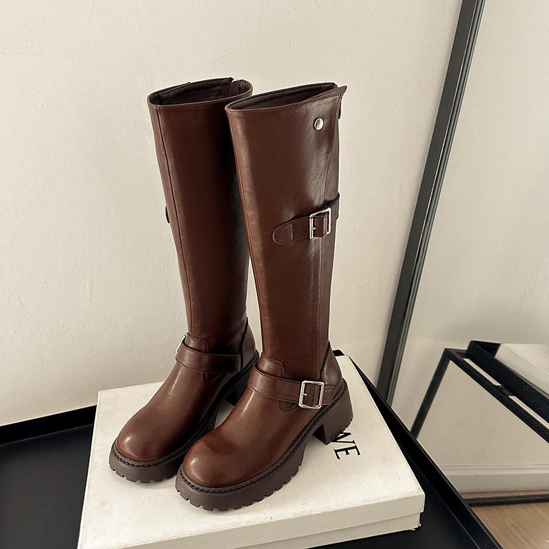 Boots Women s Boots Skinny Thick-soled Western Cowboy Boots Women s Autumn and Winter But Knee Retro Martin Boots Women s Knight Boots 40
Boots Women s Boots Skinny Thick-soled Western Cowboy Boots Women s Autumn and Winter But Knee Retro Martin Boots Women s Knight Boots 40