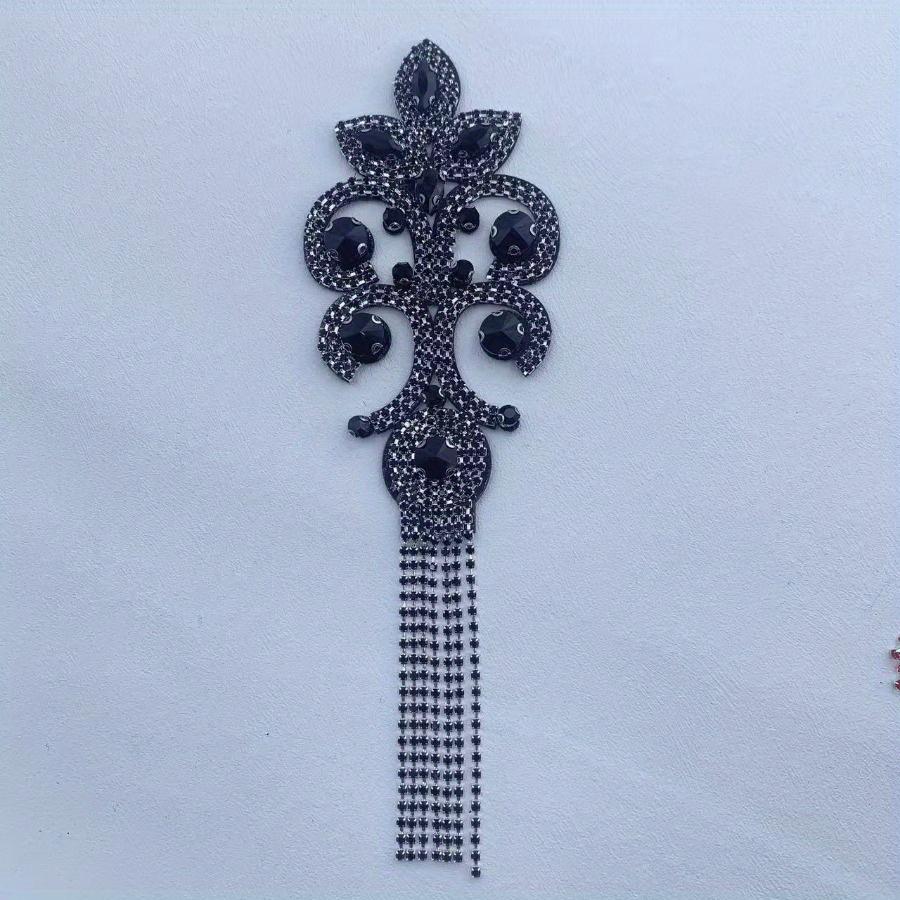 1PC Tassel Handmade Diamond Chain, Headband, Headband, Hair Ring, Pendant Pendant, Dress Epaulette, Garment Accessories чёрный
1PC Tassel Handmade Diamond Chain, Headband, Headband, Hair Ring, Pendant Pendant, Dress Epaulette, Garment Accessories чёрный