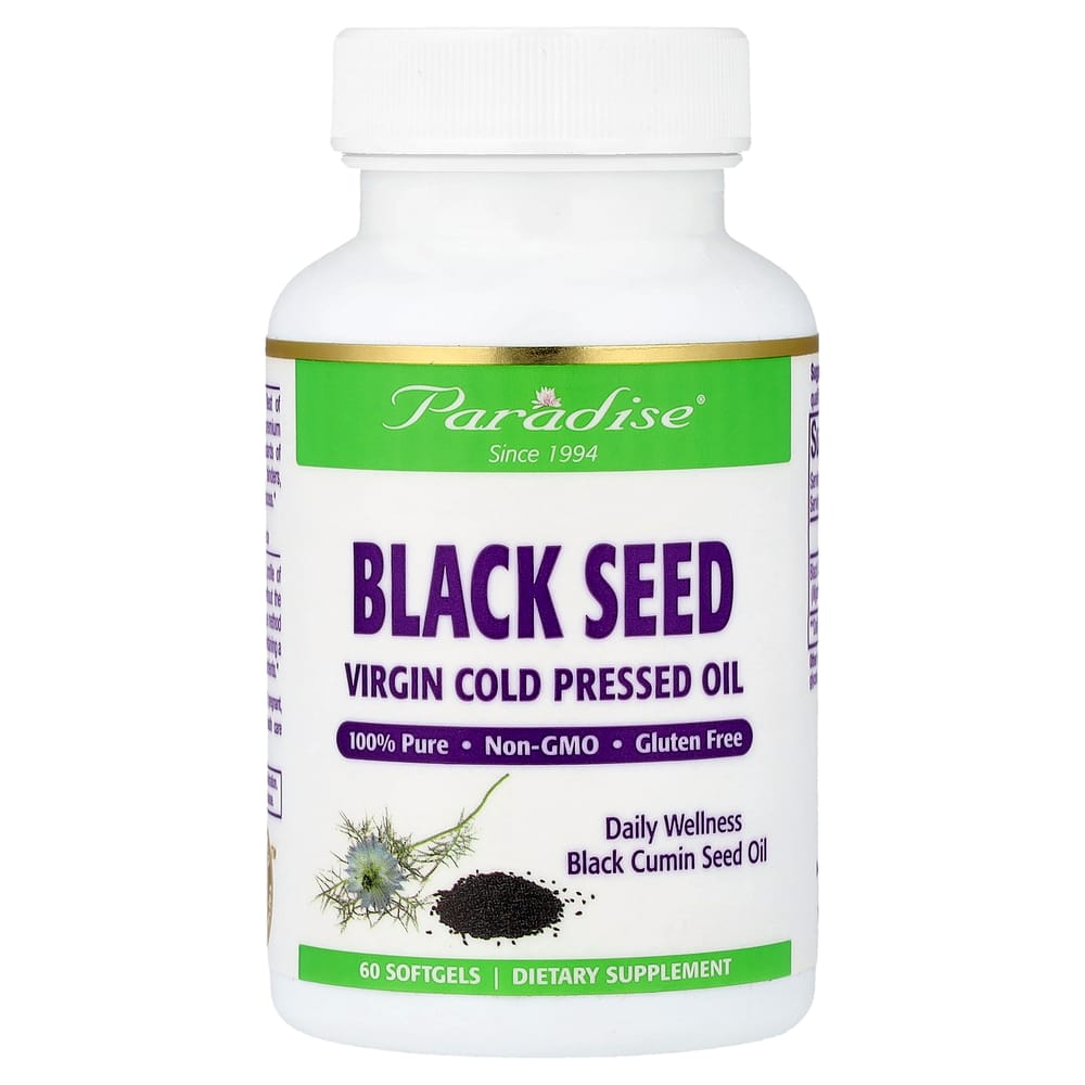 iHerb Paradise Herbs Black Seed Softgels, 60 Counts 60 pcs - 1 ea
iHerb Paradise Herbs Black Seed Softgels, 60 Counts 60 pcs - 1 ea