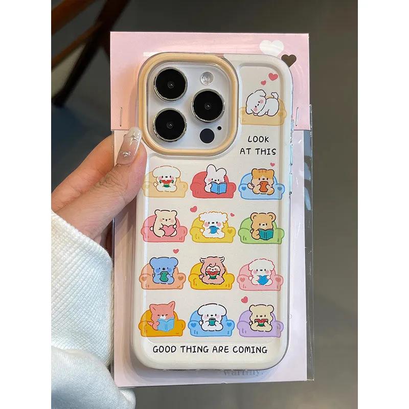 Cartoon Animal Soft Shell for Apple 13/13 Pro Max/14/15 Pro/16 Pro Max with Precise Cutouts Apple 14 Pro
Cartoon Animal Soft Shell for Apple 13/13 Pro Max/14/15 Pro/16 Pro Max with Precise Cutouts Apple 14 Pro