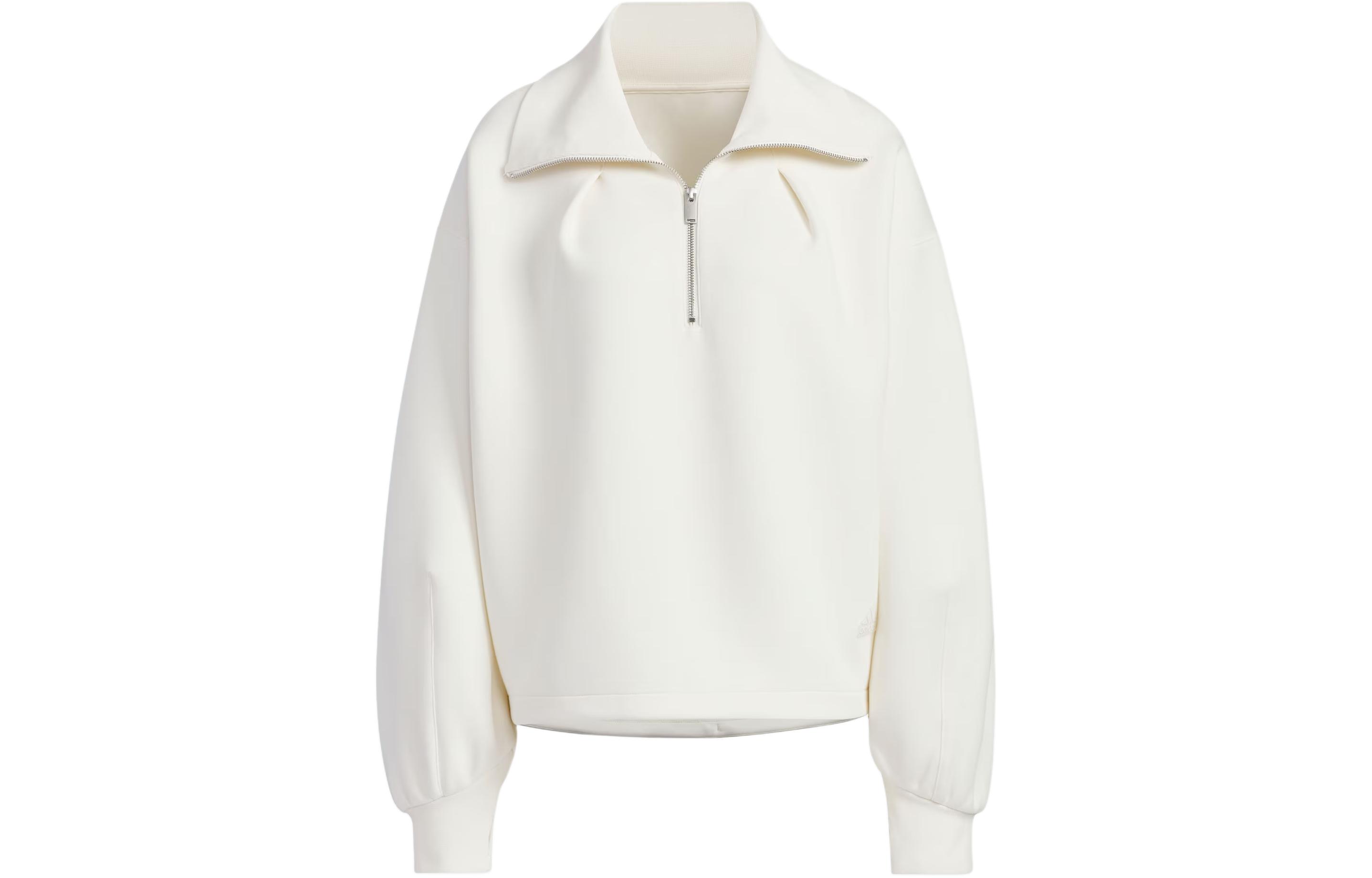 Adidas Spacer 1/2 Zip Track Top Sweatshirt Women s White JJ3795 XL
Adidas Spacer 1/2 Zip Track Top Sweatshirt Women s White JJ3795 XL