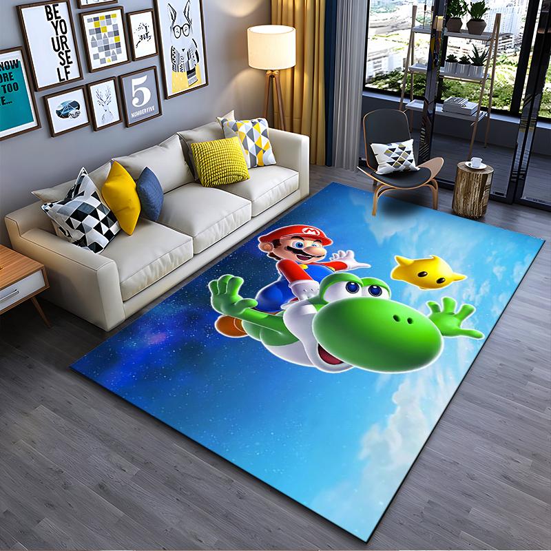 Super Mario flannel carpet, non-slip, machine washable, soft, suitable for bedroom, living room, and children s room decoration 40x60cm( 15x23in )
Super Mario flannel carpet, non-slip, machine washable, soft, suitable for bedroom, living room, and children s room decoration 40x60cm( 15x23in )