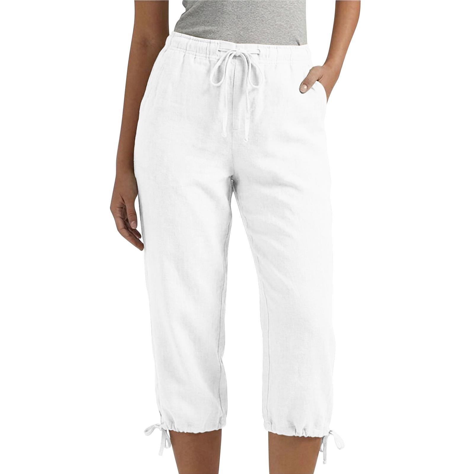 Women s Casual Loose High-Waisted Drawstring Seven-Inch Pants XL білий
Women s Casual Loose High-Waisted Drawstring Seven-Inch Pants XL білий