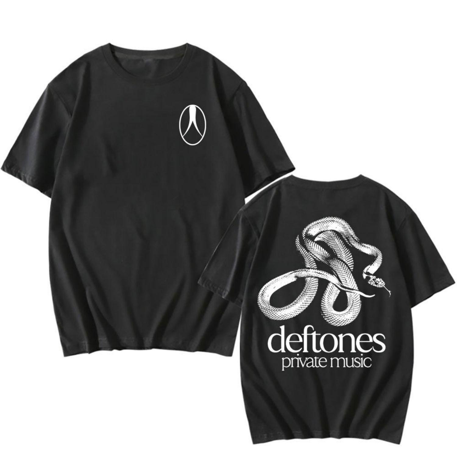 Deftones Змея Футболка Частный Музыкальный Альбом Печать Футболка Хлопок Мода Короткий Рукав Футболки Женщины Мужчины Футболка Унисекс Одежда S чёрный
Deftones Змея Футболка Частный Музыкальный Альбом Печать Футболка Хлопок Мода Короткий Рукав Футболки Женщины Мужчины Футболка Унисекс Одежда S чёрный