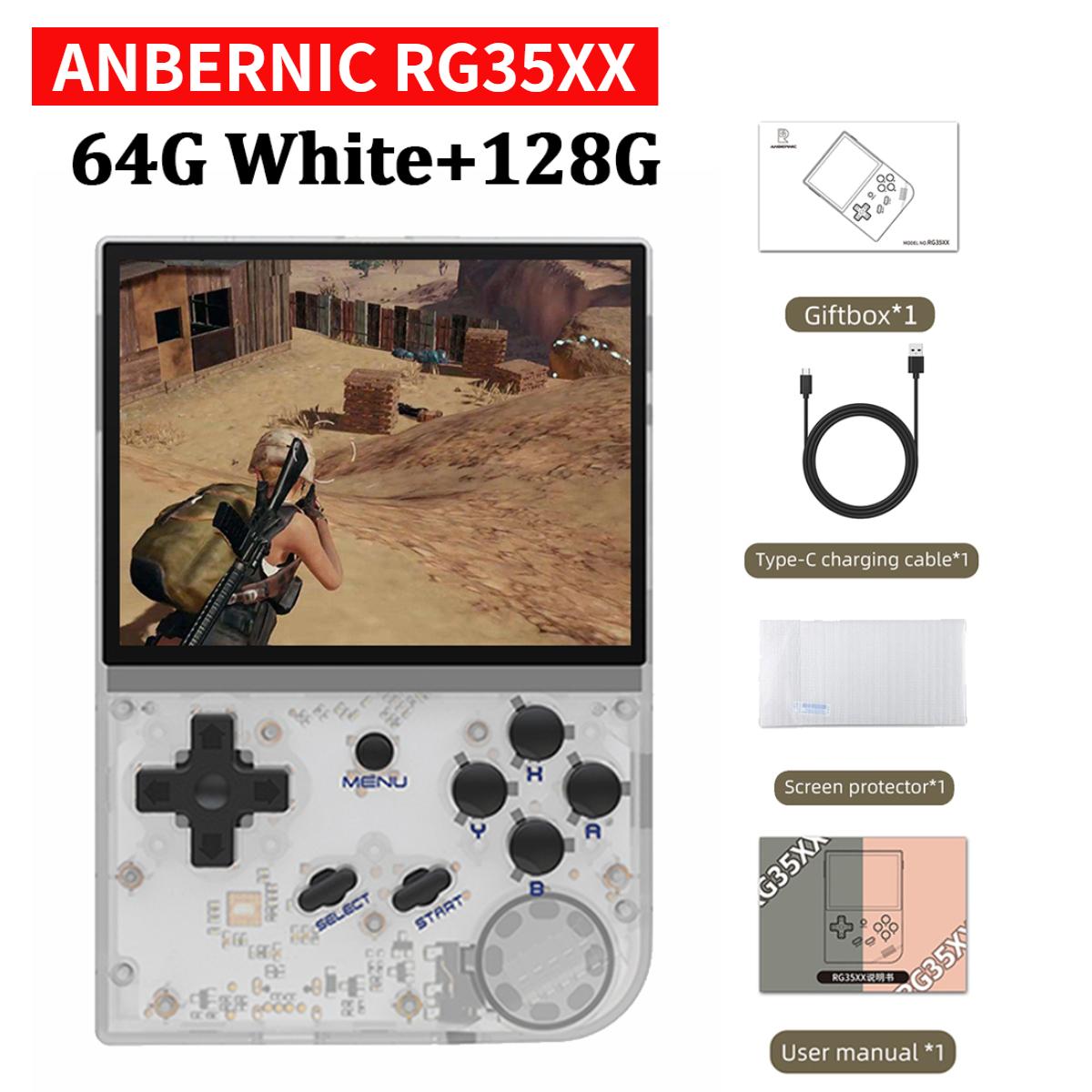 Anbernic Rg Nano Rg35xx Retro Video Game Console Linux System Ips Screen Portable Handheld Game Player Mini Console Gift for Kid White 64-128G RG35XX
Anbernic Rg Nano Rg35xx Retro Video Game Console Linux System Ips Screen Portable Handheld Game Player Mini Console Gift for Kid White 64-128G RG35XX