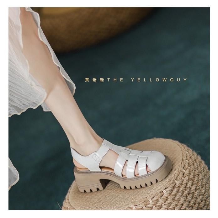 Round head sandals women s summer new flat-soled platform shoes woven bag head sandals women 52 чёрный
Round head sandals women s summer new flat-soled platform shoes woven bag head sandals women 52 чёрный