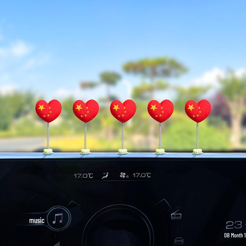 Patriotic Little Red Flag Car Ornament: Shaking Head Decoration for Car and Electric Vehicle Accessories for 2025
Patriotic Little Red Flag Car Ornament: Shaking Head Decoration for Car and Electric Vehicle Accessories for 2025