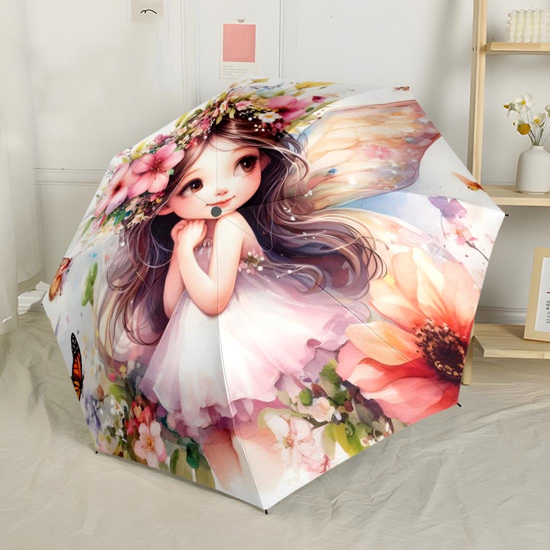 Enchanted Woodland Sprite Adventure Outdoor Automatic Umbrella with 8 Rib Sturdy Construction Travel Essential Stylish Accessory Wedding Party Gift
Enchanted Woodland Sprite Adventure Outdoor Automatic Umbrella with 8 Rib Sturdy Construction Travel Essential Stylish Accessory Wedding Party Gift