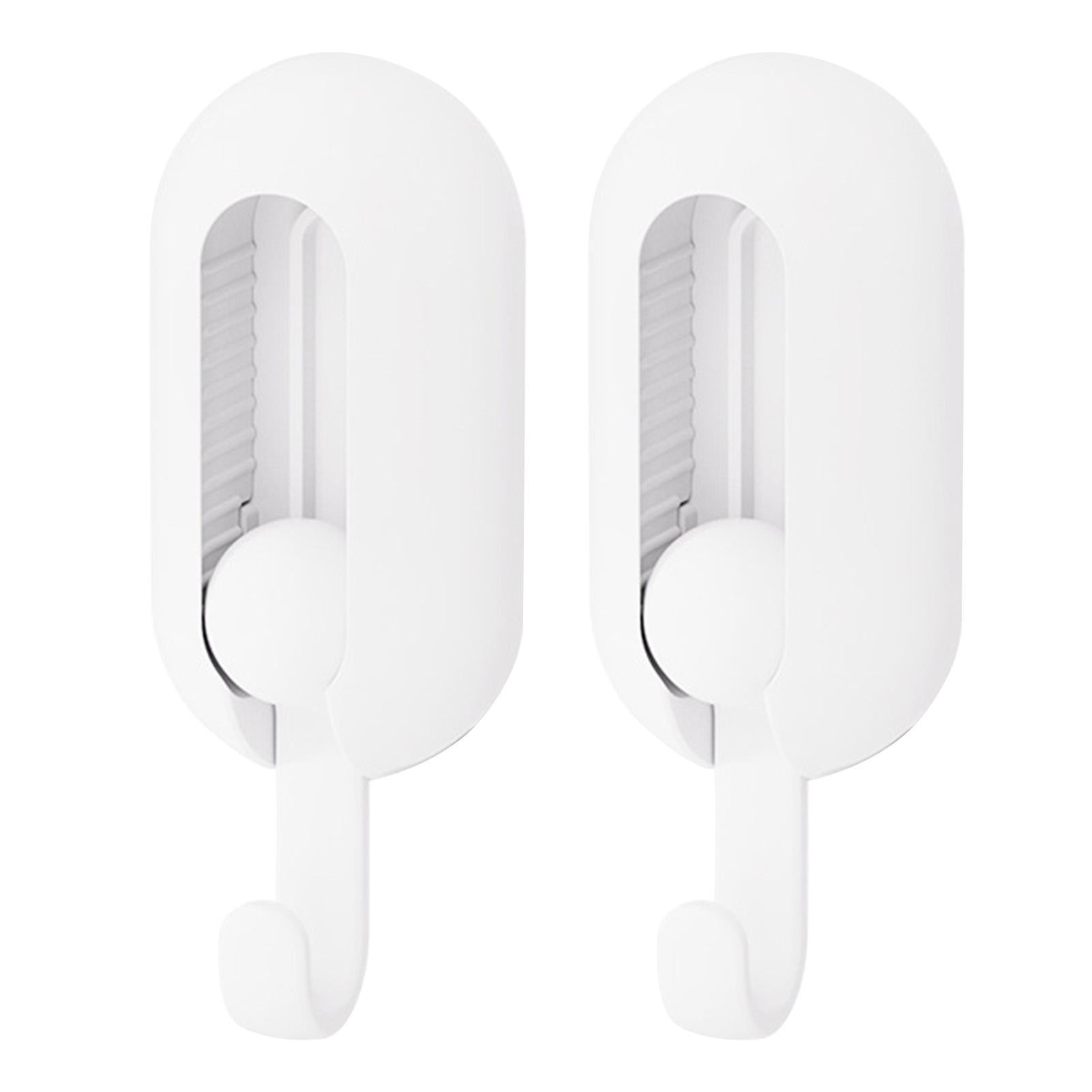 Adhesive Hooks Waterproof Rotatable Foldable Wall Stick Hooks for Kitchen Bedroom Bathroom 2pcs
Adhesive Hooks Waterproof Rotatable Foldable Wall Stick Hooks for Kitchen Bedroom Bathroom 2pcs