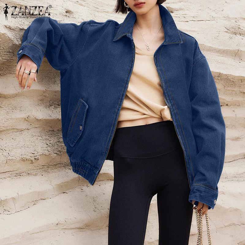 Женская однотонная свободная куртка на молнии с лацканами и заниженными плечами с длинными рукавами и молнией
Женская однотонная свободная куртка на молнии с лацканами и заниженными плечами с длинными рукавами и молнией