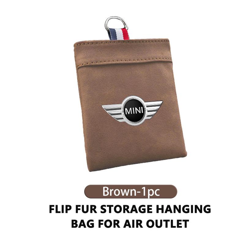 Suede Car Air Outlet Hanging Storage Bag Organizer Holder For MINI Cooper One JCW Clubman Countryman R55 R56 F55 F56
Suede Car Air Outlet Hanging Storage Bag Organizer Holder For MINI Cooper One JCW Clubman Countryman R55 R56 F55 F56