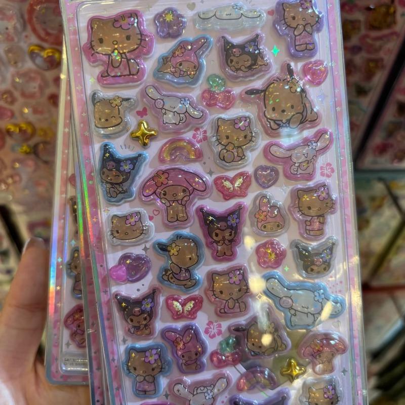 Cute Stickers Kuromi Cinnamoroll My Melody 3D Ease Jelly Sticker Kawaii Decoration Bubble Decals Toy For Kidss Gifts
Cute Stickers Kuromi Cinnamoroll My Melody 3D Ease Jelly Sticker Kawaii Decoration Bubble Decals Toy For Kidss Gifts