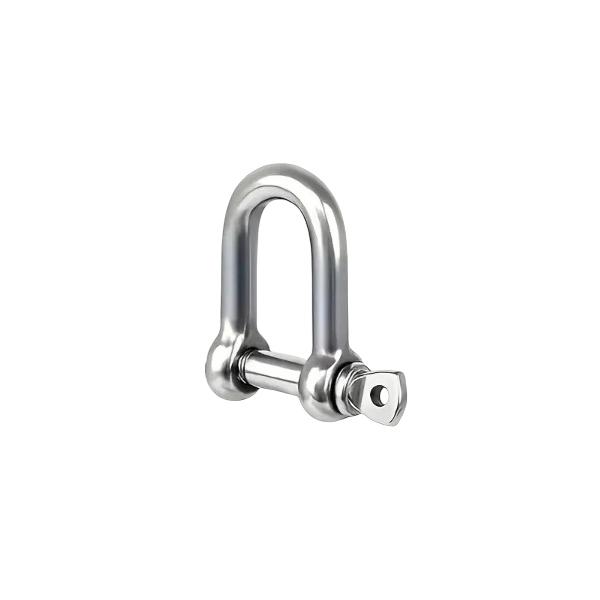 M6 Stainless Steel Heavy Duty D-Ring Shackle Lock Clip for Motorcylcle Car Trunk Boat Hardware Outdoor Keychain Carabiner
M6 Stainless Steel Heavy Duty D-Ring Shackle Lock Clip for Motorcylcle Car Trunk Boat Hardware Outdoor Keychain Carabiner