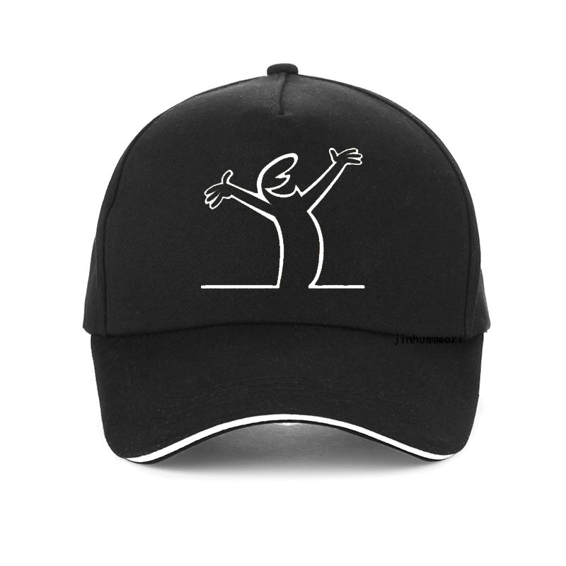 Happy Fashion hat La Linea The Line Osvaldo Cavandoli TV Unisex Women Baseball Cap Summer Breathable Adjustable Snapback hats