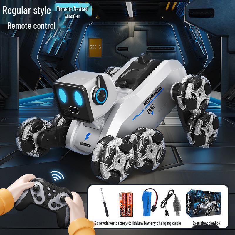 Smart Gesture-Controlled Robot Dog & Cat Toy - Electric Drift, 8-Wheel Stunt for Kids Basic Version
Smart Gesture-Controlled Robot Dog & Cat Toy - Electric Drift, 8-Wheel Stunt for Kids Basic Version