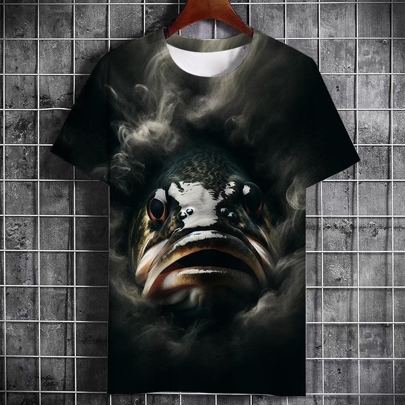 New Luya Fishing Pattern Printed Summer Men s T-Shirt Trend Personality Outdoor Quick Drying Short Sleeve O Neck Casual T-Shirt S
New Luya Fishing Pattern Printed Summer Men s T-Shirt Trend Personality Outdoor Quick Drying Short Sleeve O Neck Casual T-Shirt S