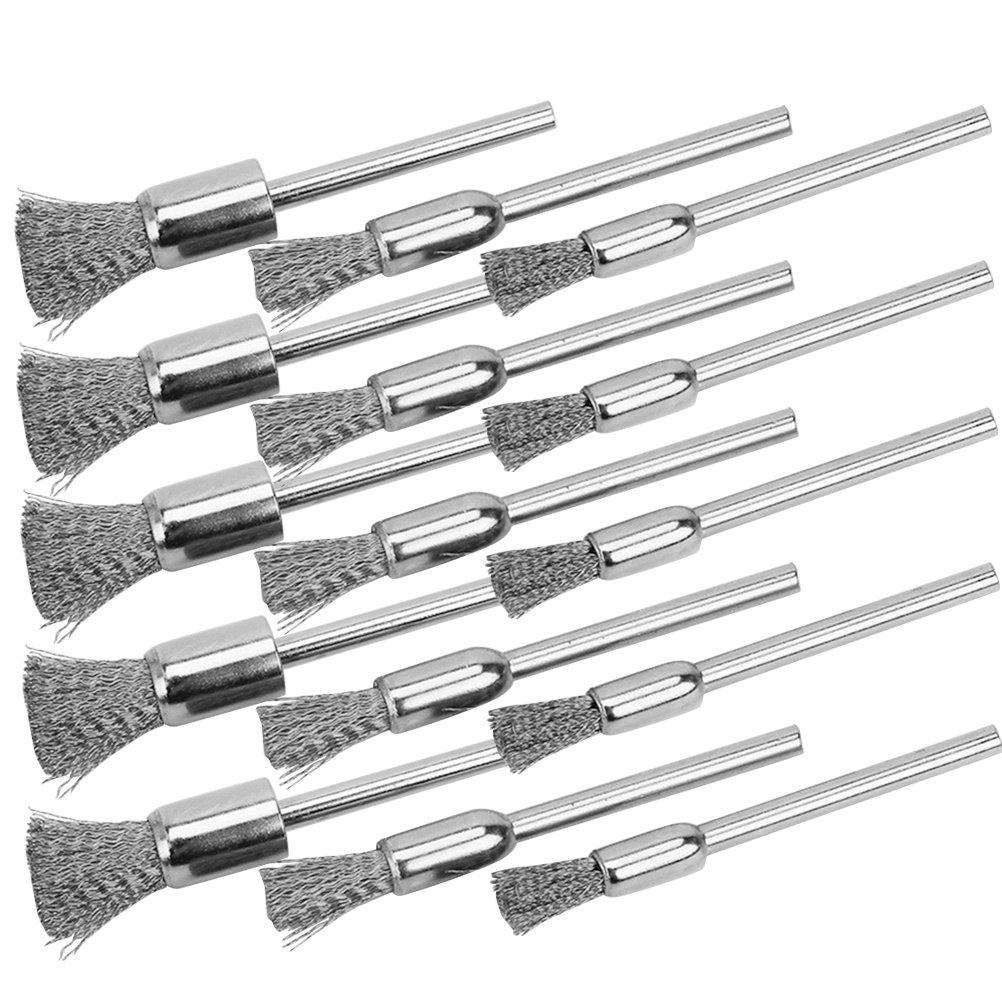 15Pcs Mini Metal Wire Wheel Brush Copper Pattern Polishing Grinding Cleaning Tool for Angles Curves Oxide Layer Dusting Residue срібний
15Pcs Mini Metal Wire Wheel Brush Copper Pattern Polishing Grinding Cleaning Tool for Angles Curves Oxide Layer Dusting Residue срібний