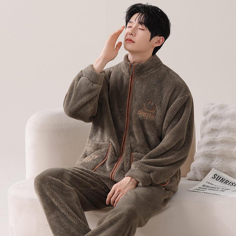 Пары пижам из кораллового флиса, осенне-зимние, утолщенный флис, теплый фланель, милая домашняя одежда для мужчин и женщин 3XL
Пары пижам из кораллового флиса, осенне-зимние, утолщенный флис, теплый фланель, милая домашняя одежда для мужчин и женщин 3XL