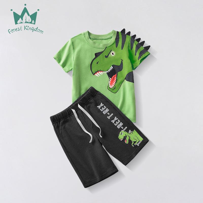 2024 Boys Cotton Dinosaur Shorts Set: Trendy Two-Piece for Small & Medium Kids 110cm (5Y)
2024 Boys Cotton Dinosaur Shorts Set: Trendy Two-Piece for Small & Medium Kids 110cm (5Y)