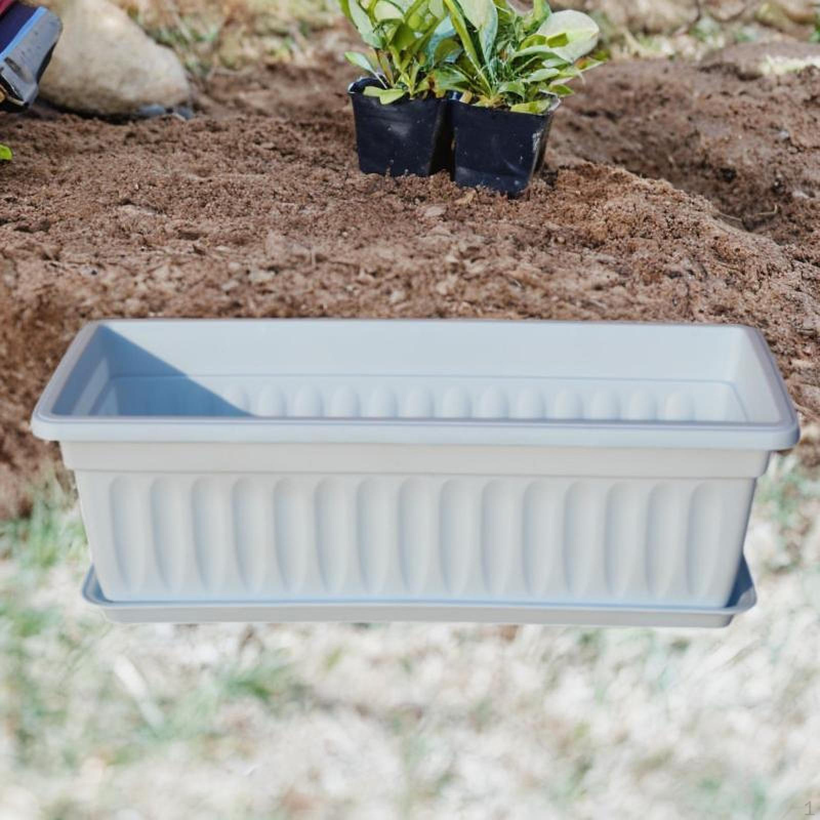 Балконный контейнер для цветов с дренажным отверстием и поддоном для домашнего использования синий
Балконный контейнер для цветов с дренажным отверстием и поддоном для домашнего использования синий