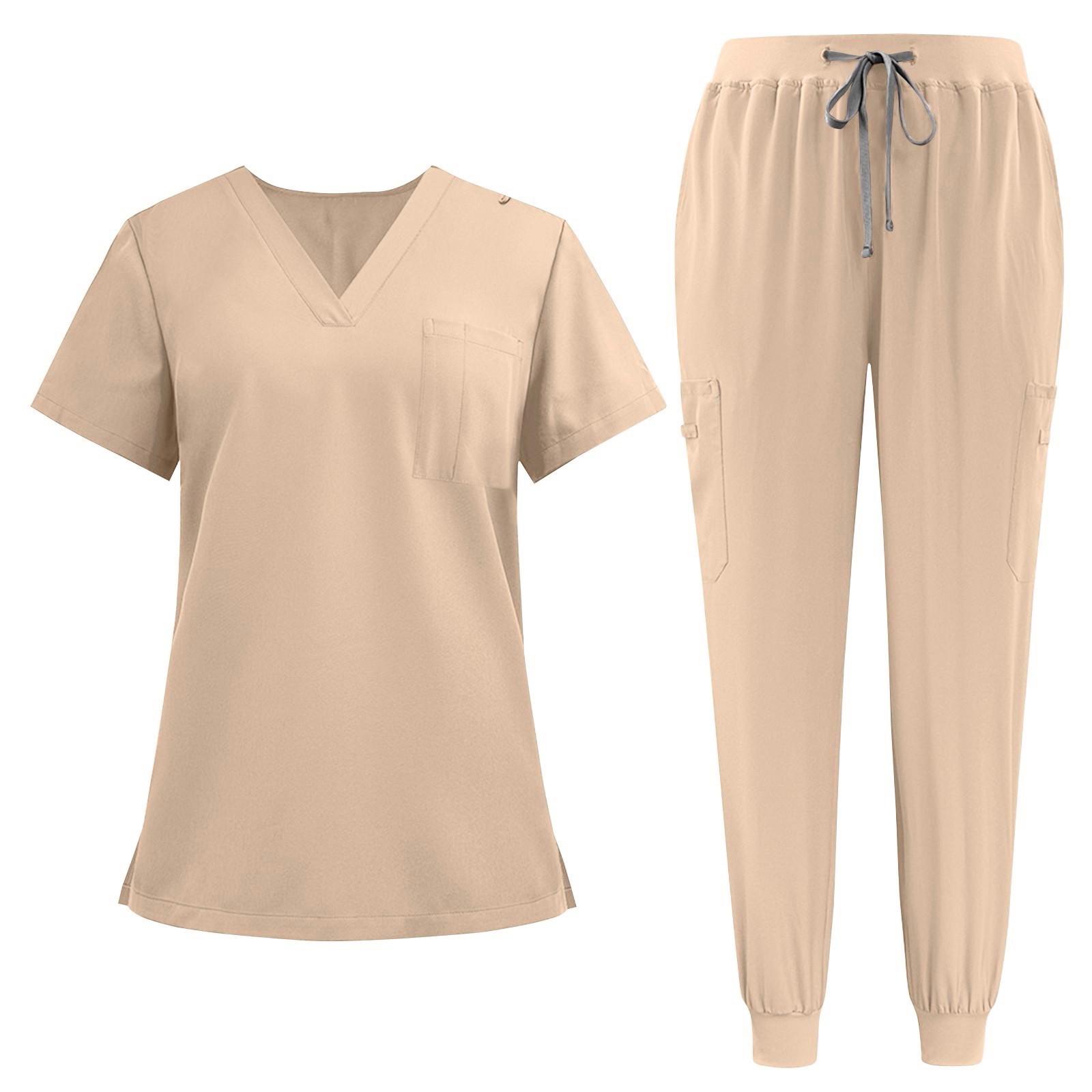 Women s Medical Scrub Set V-Neck Top and Jogger Pants, Soft and Comfortable, Ideal for Healthcare Professionals M хаки
Women s Medical Scrub Set V-Neck Top and Jogger Pants, Soft and Comfortable, Ideal for Healthcare Professionals M хаки