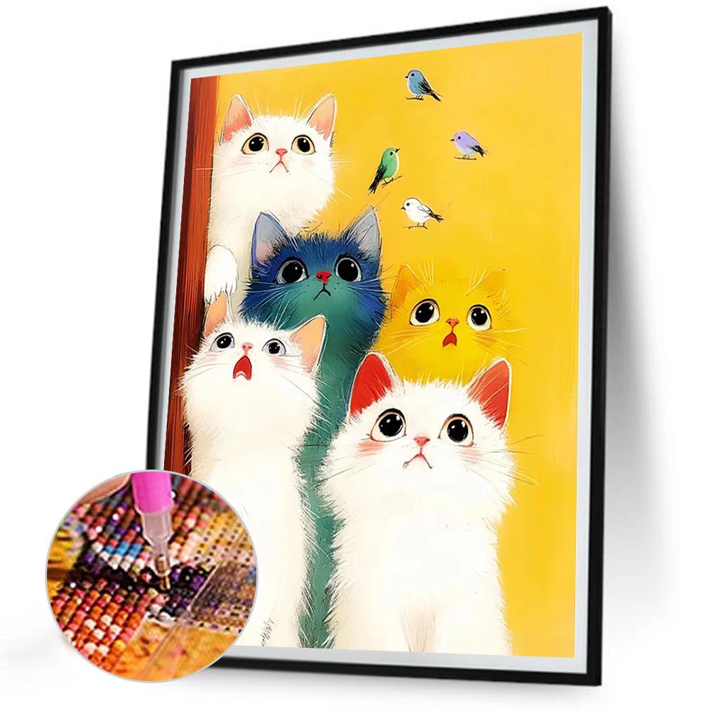 5D DIY Полный Круглый Дрель Алмазная Картина Кошка Набор Домашний Декор Искусство Ремесло 30x40см
5D DIY Полный Круглый Дрель Алмазная Картина Кошка Набор Домашний Декор Искусство Ремесло 30x40см