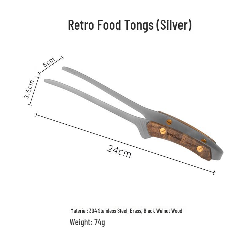 WELLHIKE Retro Multi-functional Camping Food Tongs One Size
WELLHIKE Retro Multi-functional Camping Food Tongs One Size