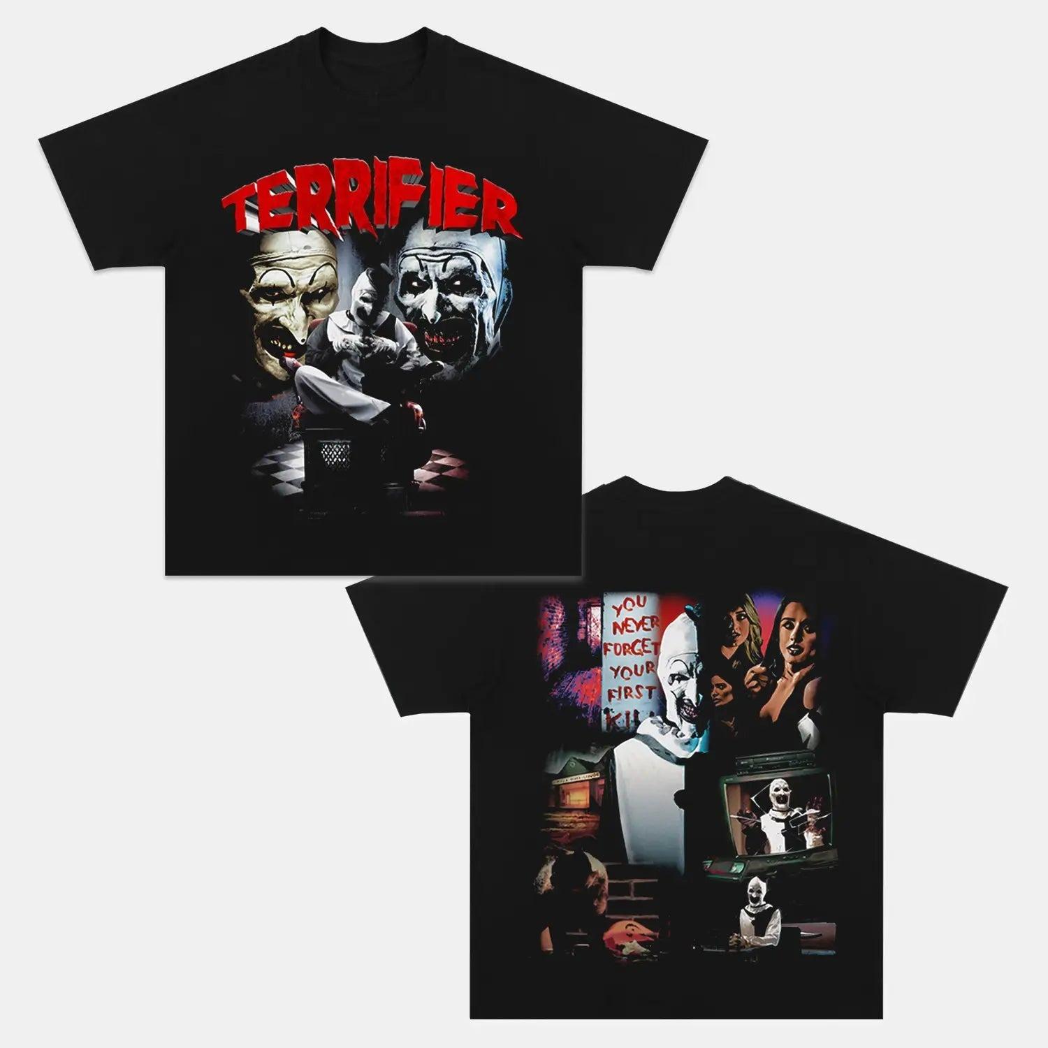 Terrifier Art the Clown Vintage Horror Movie Graphic TShirt Unisex Women Casual Cotton Streetwear Fans Top M
Terrifier Art the Clown Vintage Horror Movie Graphic TShirt Unisex Women Casual Cotton Streetwear Fans Top M
