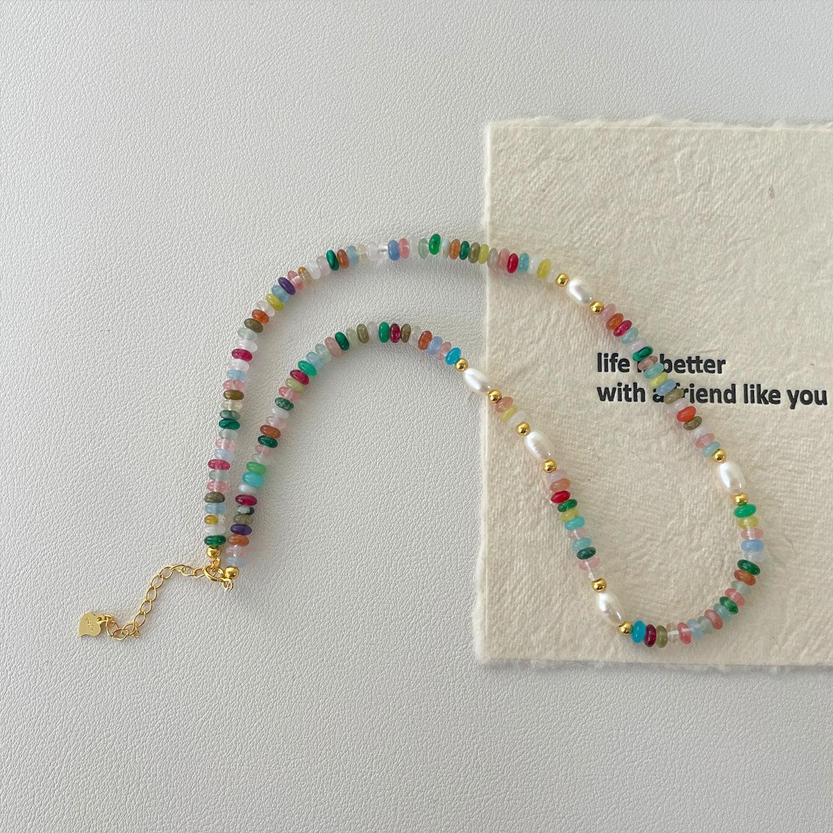 Ожерелье из стерлингового серебра S925 пробы с бусинами цвета допамина, женское, легкое, роскошное, универсальное, премиум-темпераментное, с жемчужным ветром A set of 925 silver
Ожерелье из стерлингового серебра S925 пробы с бусинами цвета допамина, женское, легкое, роскошное, универсальное, премиум-темпераментное, с жемчужным ветром A set of 925 silver