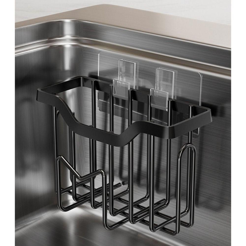 Silver Filter Basket Black Sink Stopper Holder Useful Sink Storage Rack Dishcloth black-m
Silver Filter Basket Black Sink Stopper Holder Useful Sink Storage Rack Dishcloth black-m