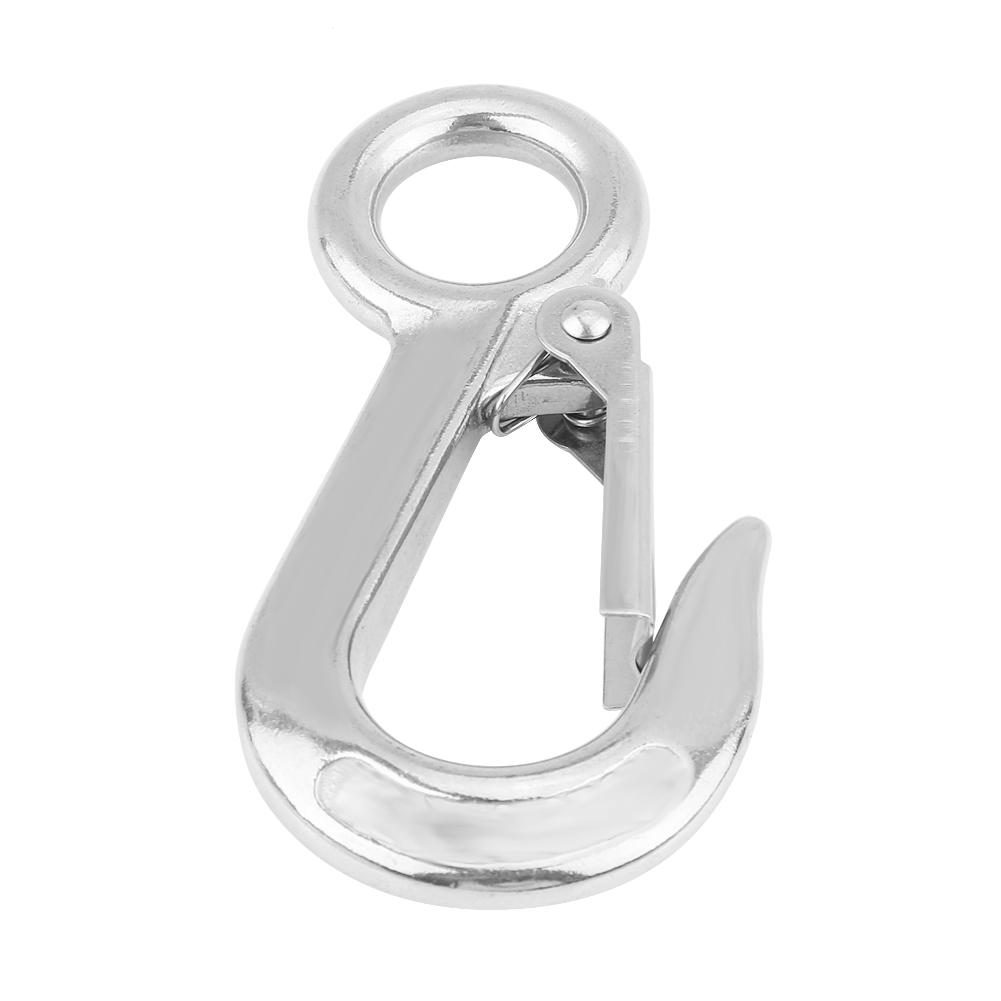 Большой грузовой крюк из нержавеющей стали 304, грузоподъемность кранового крюка 0,3 т
Большой грузовой крюк из нержавеющей стали 304, грузоподъемность кранового крюка 0,3 т