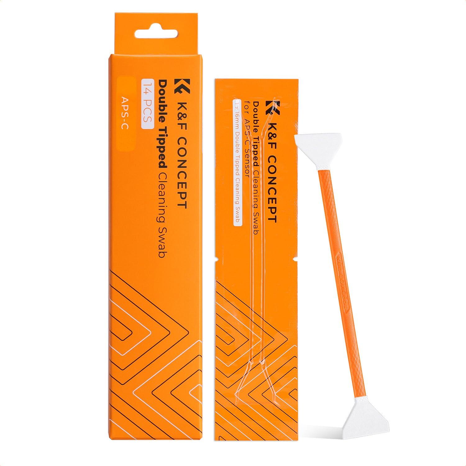 Concept Sensor Cleaning Swabs for Pack of Double Head Cleaning Cleaning Maintenance Cleaning Compatible with SLR K&F APS-C Sensors, 14, 16mm, Swabs,
Concept Sensor Cleaning Swabs for Pack of Double Head Cleaning Cleaning Maintenance Cleaning Compatible with SLR K&F APS-C Sensors, 14, 16mm, Swabs,