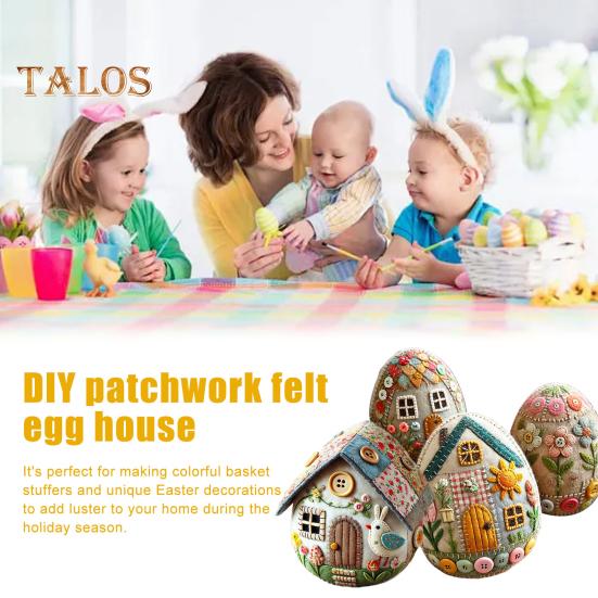Набір для виготовлення яєць з фетру. Набір для рукоділля. Будиночок із фетру. Вишиті писанки ручної роботи. Набір для виготовлення великоднього кошика. Святковий декор. E
Набір для виготовлення яєць з фетру. Набір для рукоділля. Будиночок із фетру. Вишиті писанки ручної роботи. Набір для виготовлення великоднього кошика. Святковий декор. E